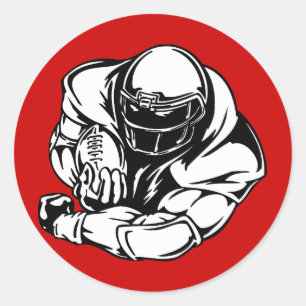 ADESIVO LINEBACKER DE FUTEBOL TRIMESTRAL ESPORTE ATLÉTICO