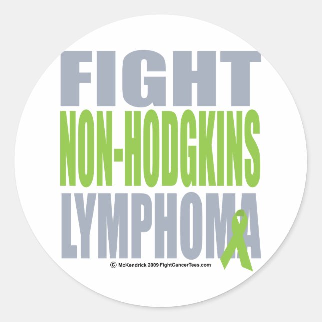 Adesivo Linfoma Não-Hodgkins (Frente)