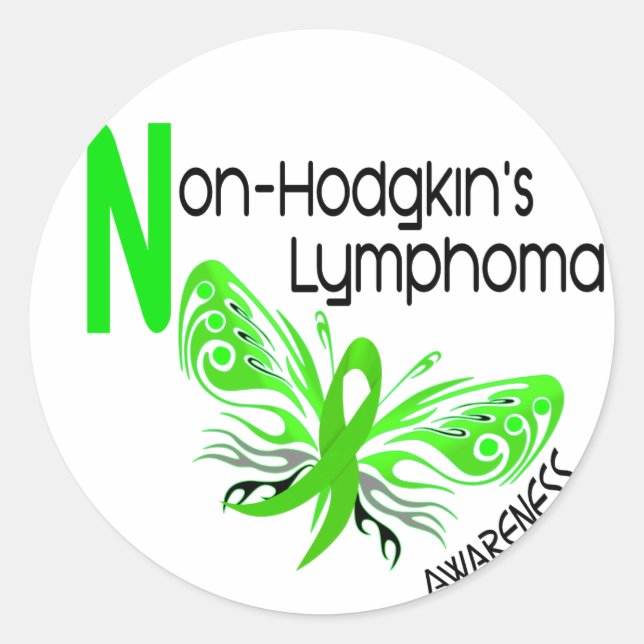 Adesivo Linfoma Não-Hodgkins BUTTERFLY 3.1 (Frente)