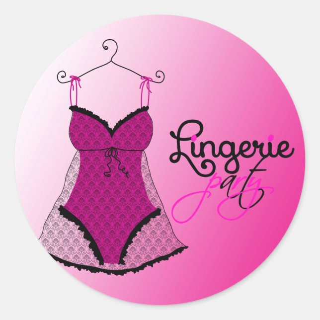 Adesivo Lingerie de Moda (Frente)