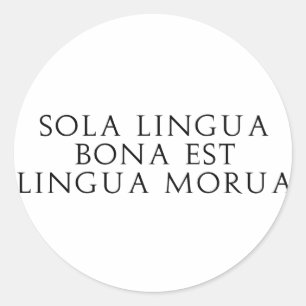 Adesivo Lingua Bona de Sola