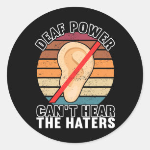 Adesivo linguagem de sinais de consciência Linguagem de si