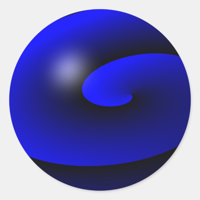 Adesivo Linha Azul Fino One-of-a-Kind (Frente)