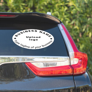 Adesivo Linha De Negócio No Vidro Branco Vestido Vinheta 