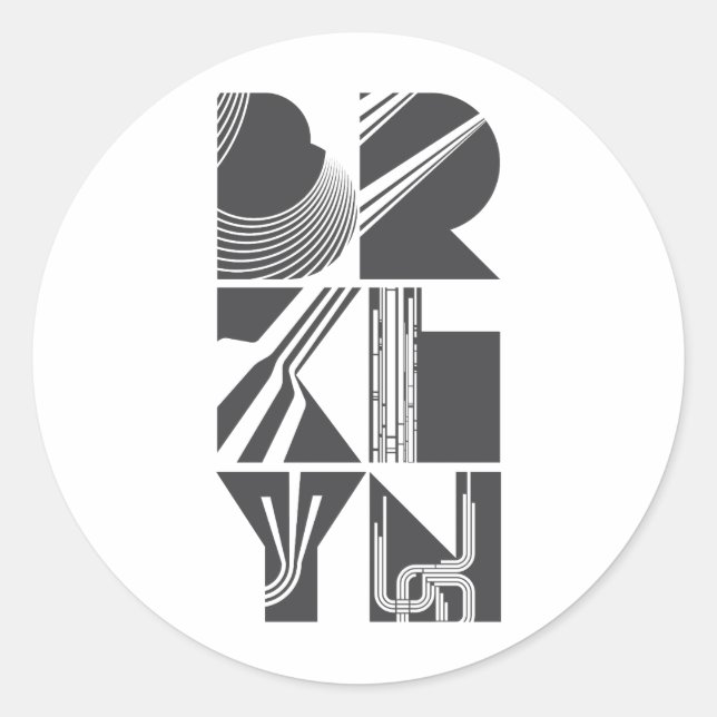 Adesivo Linhas Brooklyn (Frente)