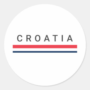 Adesivo Linhas da Croácia