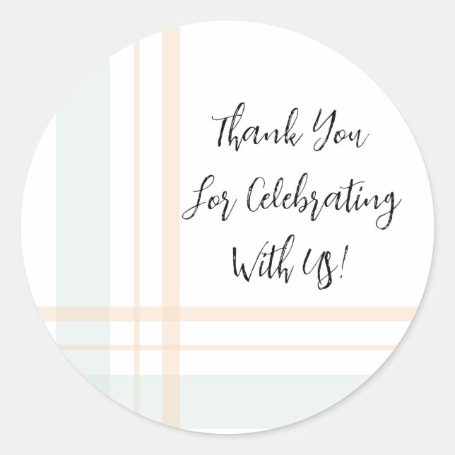 Adesivo Linhas verdes e amarelas de Pastas Xadrezes assimé (Frente)