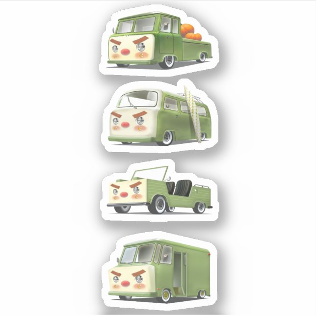 Adesivo Linup de Cartões de Cartões (Frente)