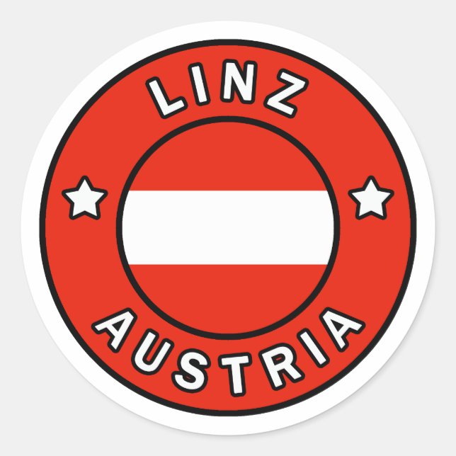Adesivo Linz Austria (Frente)