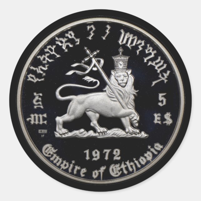 Adesivo Lion of Judah - Rasta Jah Rastafari bordador - (Frente)