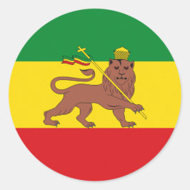 Adesivo Lion of Judah Rasta Livity Roots Sticker