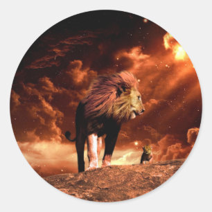 Adesivo Lion of Judah - Rastafara Jah Rastafari bordador -