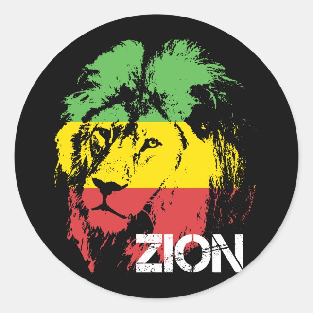 Adesivo Lion Zion (Frente)