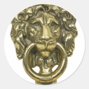 Adesivo LionDoorKnocker072509