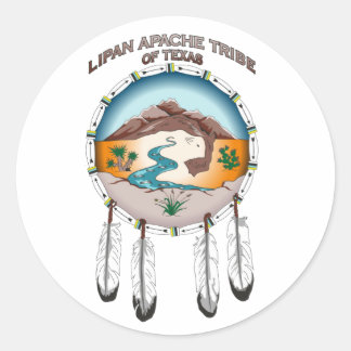 Adesivo Lipan Apache Tribe do Texas Paper Sticker