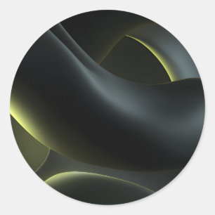 Adesivo Liquid Chrome Abstract: Dark Iridescence