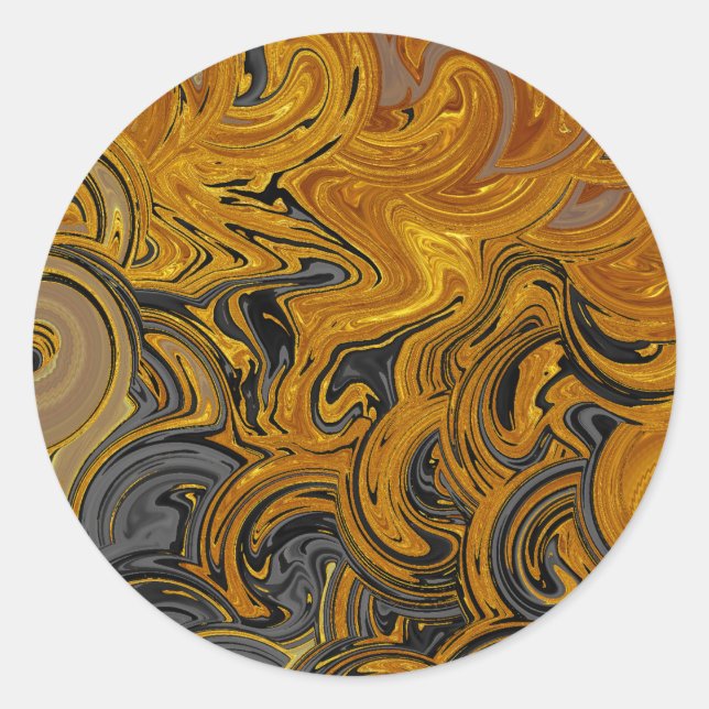 Adesivo Líquido Dourado (Frente)