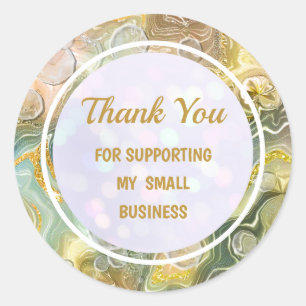 Adesivo Líquido Elegante Moderno Brilhante Muito Obrigado