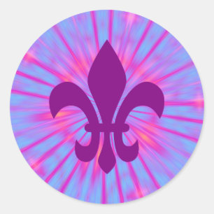Adesivo Lírio-de-lis Roxo