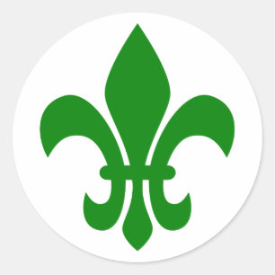 Adesivo Lírio Verde