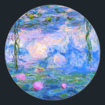 Adesivo Lírios Claude Monet Restaurados<br><div class="desc">Lírios Claude Monet Restaurados</div>