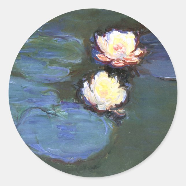 Adesivo Lírios de água, Claude Monet (Frente)
