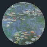 Adesivo Lírios de Claude Monet, Flores Vintage<br><div class="desc">Lírios (1916), por Claude Monet. Water Lily é uma pintura floral de arte impressionista vintage. Jardim de flores da primavera Monet em Giverny, França. Esta paisagem é uma das muitas variações das pinturas de lírio-d'água que Monet pintou por seu lago. Sobre o artista: Claude Monet (1840-1926) foi o fundador do...</div>