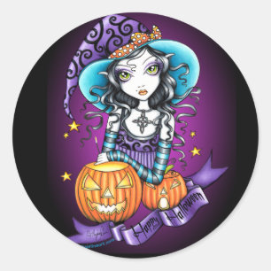 Adesivo "Lisa" Halloween Pumpkin Witness Stickers