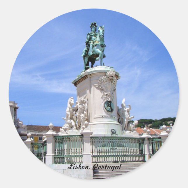 Adesivo Lisboa, Portugal (Frente)