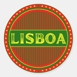 Adesivo Lisbon City Pride Emblem – Portuguese Identity