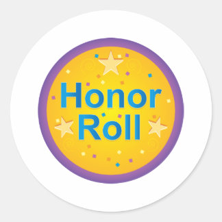 Adesivo lista de honra