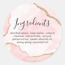 Lista de Ingredientes Cosméticos da Bela Marble Do