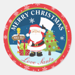 Adesivo Lista de Papai Noel e Presentes Feliz Natal