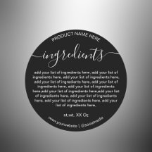 Lista Simples de Ingredientes Brancos Pretos