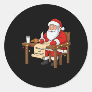 Adesivo Lista Travessa Ajuda Diz 67 Meme de Natal 