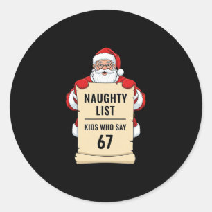 Adesivo Lista Travessa Crianças Que Dizem 67 Meme Natal Sa