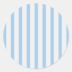 Adesivo Listras BabyBlue & branco