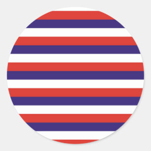 Adesivo listras da bandeira da Costa Rica laos