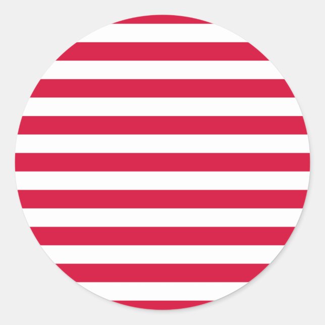 Adesivo listras da bandeira da Dinamarca (Frente)