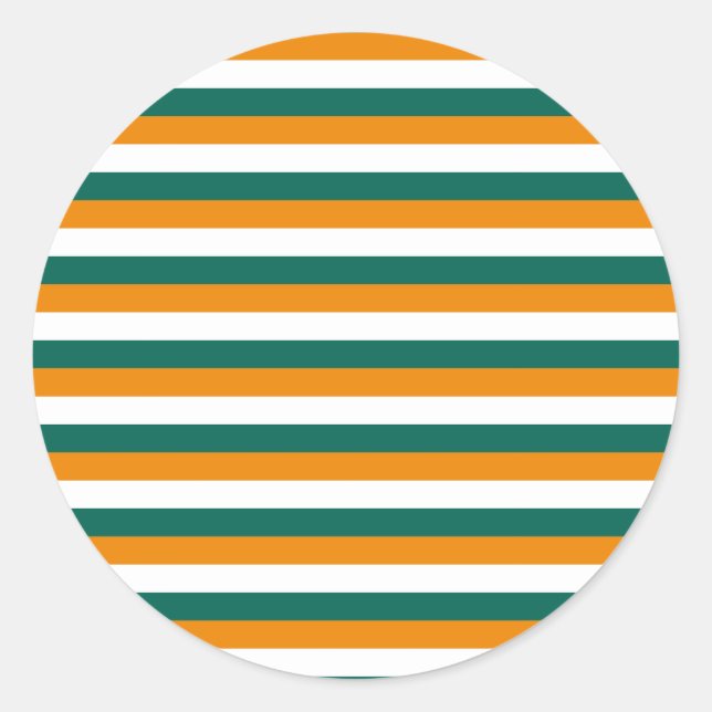 Adesivo listras da bandeira de Chipre (Frente)