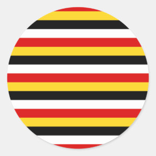 Adesivo Listras da bandeira de Papua-Nova Guiné do Timor-L