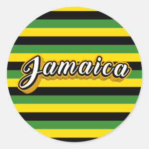 Adesivo listras da Jamaica