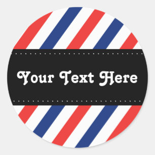 Adesivo Listras do barbeiro