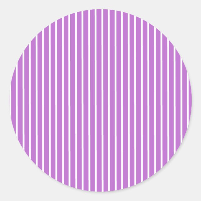 Adesivo Listras Elegantes Branco - Orquídea Roxo (Frente)