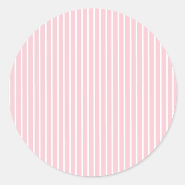 Adesivo Listras Elegantes Branco - Rosa  (Frente)