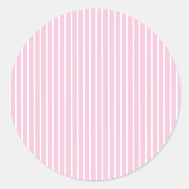 Adesivo Listras Elegantes Branco - Rosa Claro  (Frente)