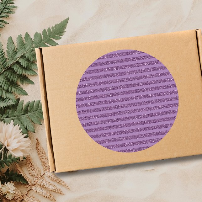 Adesivo Listras Horizontais Glitter Rosa Escuro Moderado (Criador carregado)