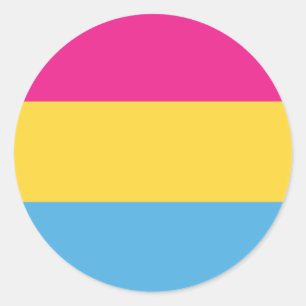 Adesivo Listras Pansexual do design   da bandeira do