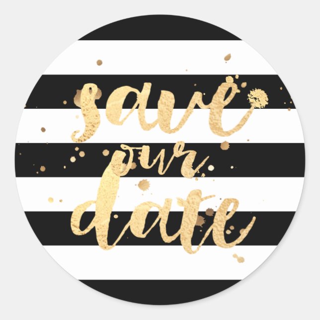 Adesivo Listras PixDezine/ouro falso deslumbrado/salve nos (Frente)