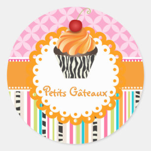Adesivo listras PixDezines+lattice+cupcake/cor DIY